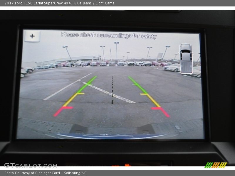 Blue Jeans / Light Camel 2017 Ford F150 Lariat SuperCrew 4X4