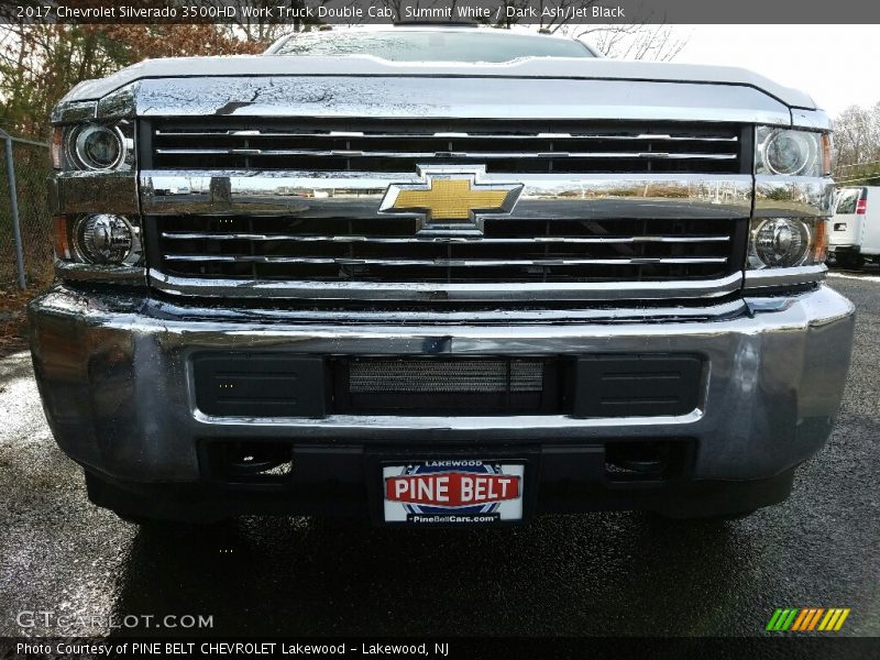 Summit White / Dark Ash/Jet Black 2017 Chevrolet Silverado 3500HD Work Truck Double Cab