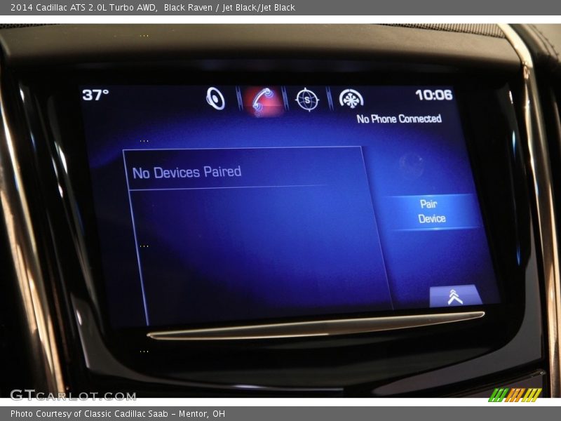 Black Raven / Jet Black/Jet Black 2014 Cadillac ATS 2.0L Turbo AWD