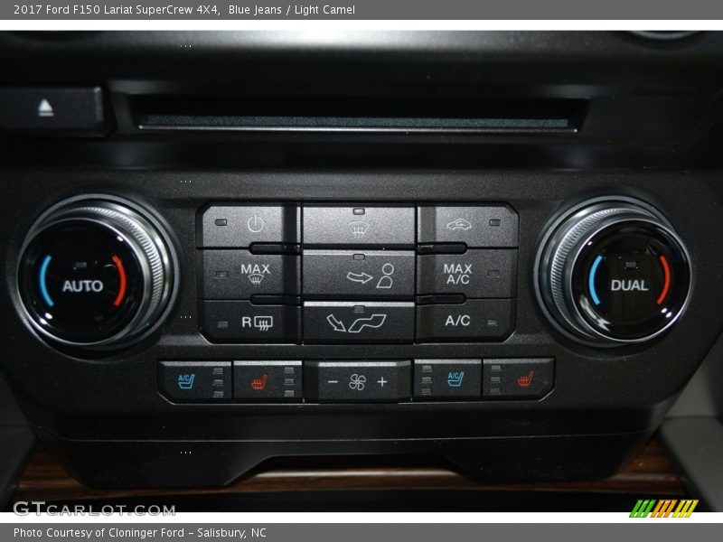 Blue Jeans / Light Camel 2017 Ford F150 Lariat SuperCrew 4X4