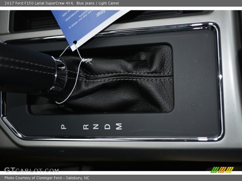 Blue Jeans / Light Camel 2017 Ford F150 Lariat SuperCrew 4X4