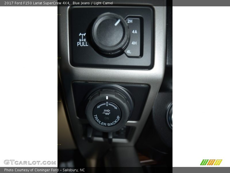 Blue Jeans / Light Camel 2017 Ford F150 Lariat SuperCrew 4X4
