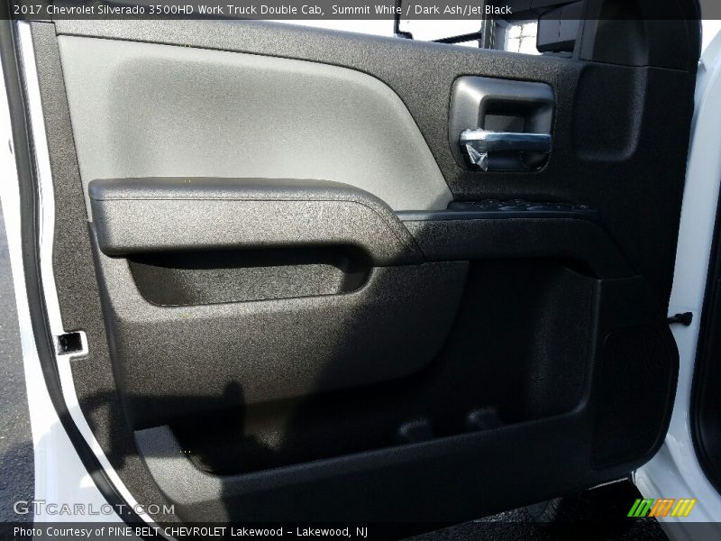Summit White / Dark Ash/Jet Black 2017 Chevrolet Silverado 3500HD Work Truck Double Cab