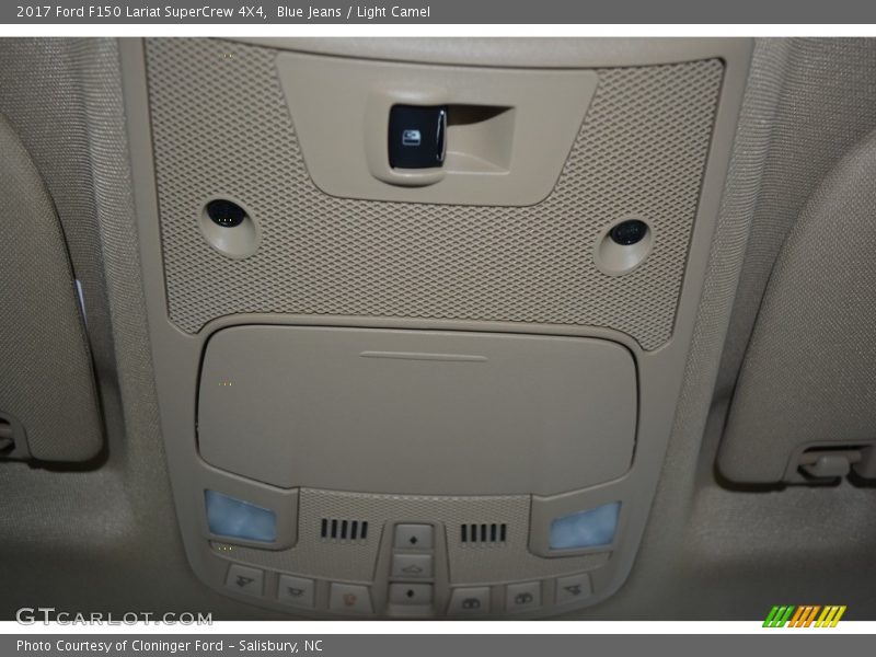 Blue Jeans / Light Camel 2017 Ford F150 Lariat SuperCrew 4X4