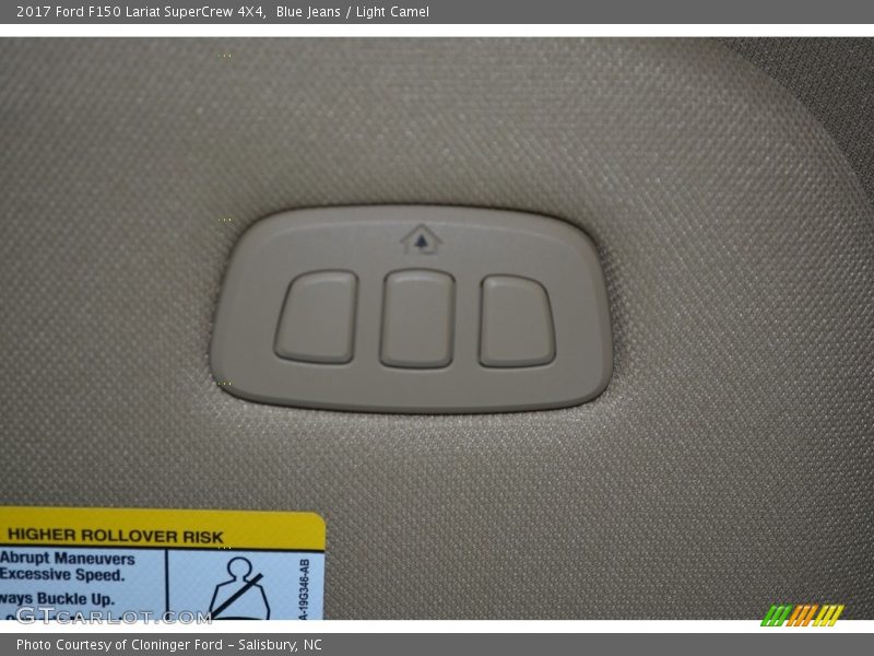 Blue Jeans / Light Camel 2017 Ford F150 Lariat SuperCrew 4X4