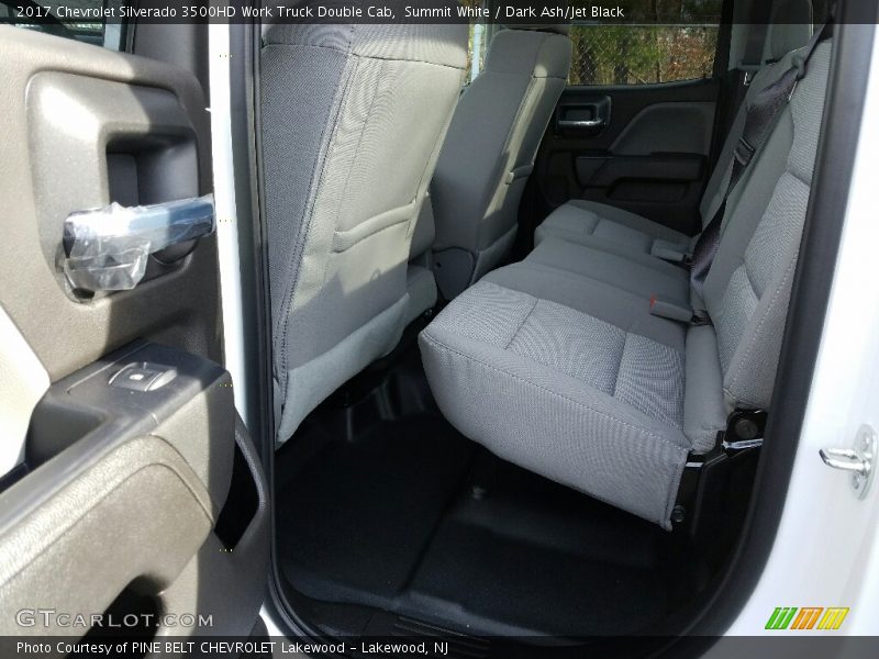 Summit White / Dark Ash/Jet Black 2017 Chevrolet Silverado 3500HD Work Truck Double Cab