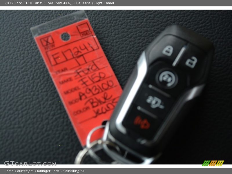 Blue Jeans / Light Camel 2017 Ford F150 Lariat SuperCrew 4X4