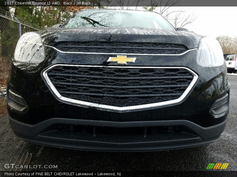 Black / Jet Black 2017 Chevrolet Equinox LS AWD