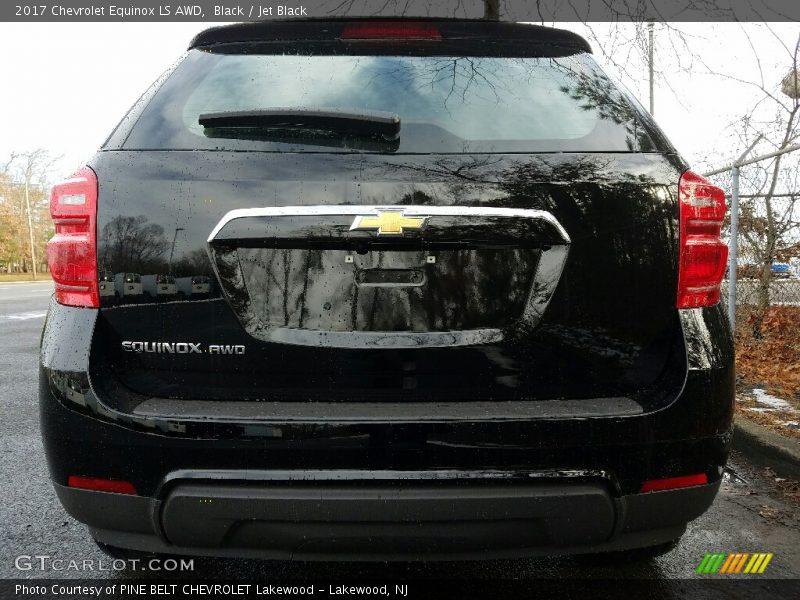 Black / Jet Black 2017 Chevrolet Equinox LS AWD