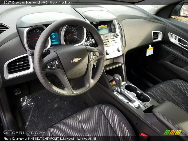 Black / Jet Black 2017 Chevrolet Equinox LS AWD