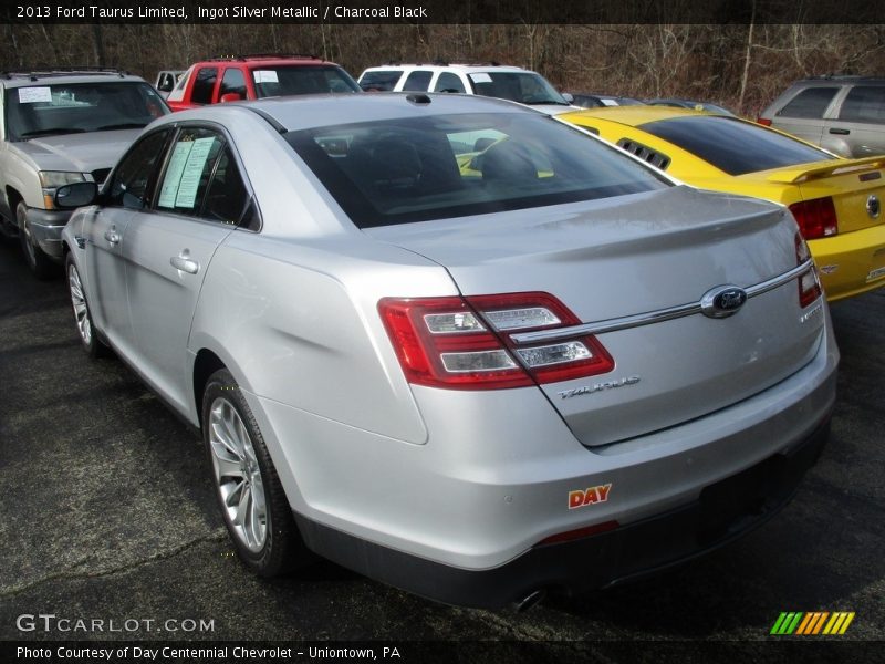 Ingot Silver Metallic / Charcoal Black 2013 Ford Taurus Limited