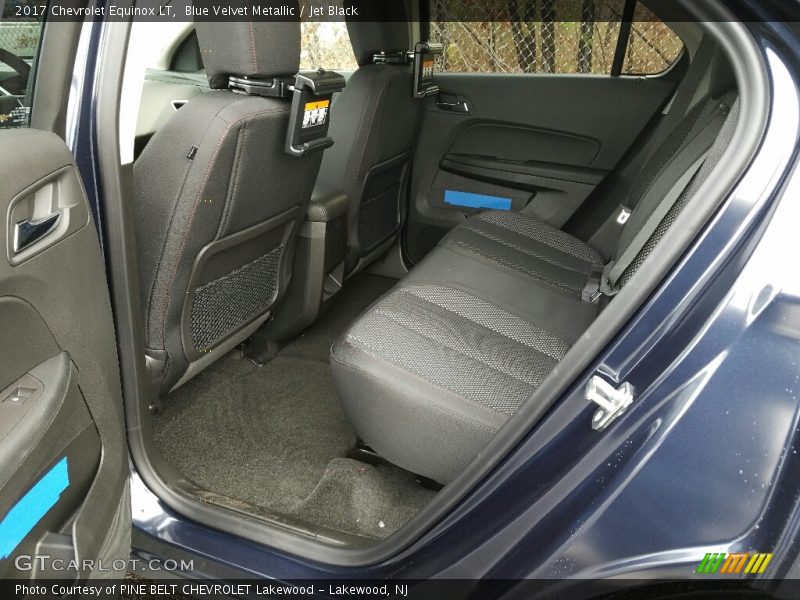 Blue Velvet Metallic / Jet Black 2017 Chevrolet Equinox LT