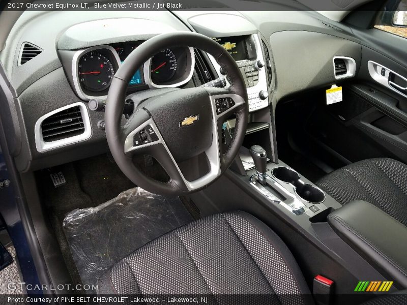 Blue Velvet Metallic / Jet Black 2017 Chevrolet Equinox LT