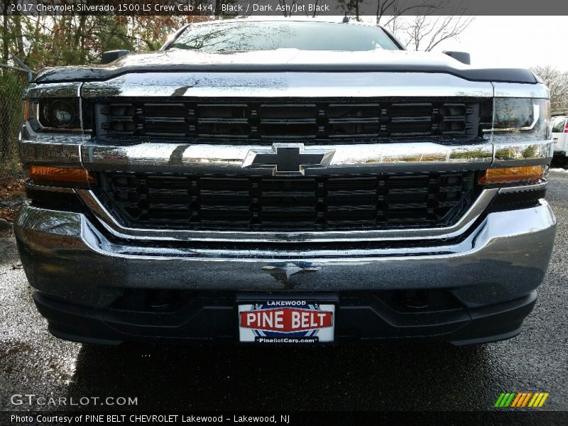 Black / Dark Ash/Jet Black 2017 Chevrolet Silverado 1500 LS Crew Cab 4x4