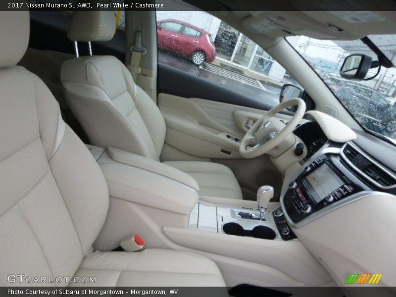 Front Seat of 2017 Murano SL AWD