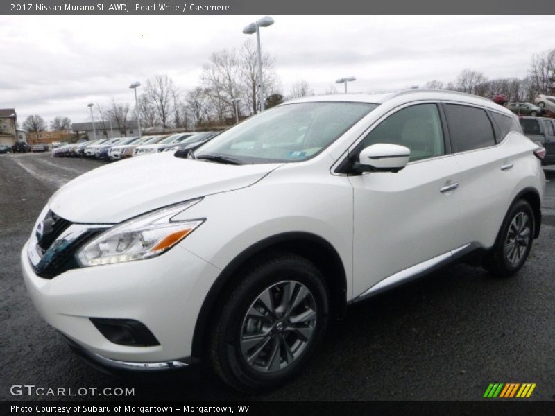 Front 3/4 View of 2017 Murano SL AWD