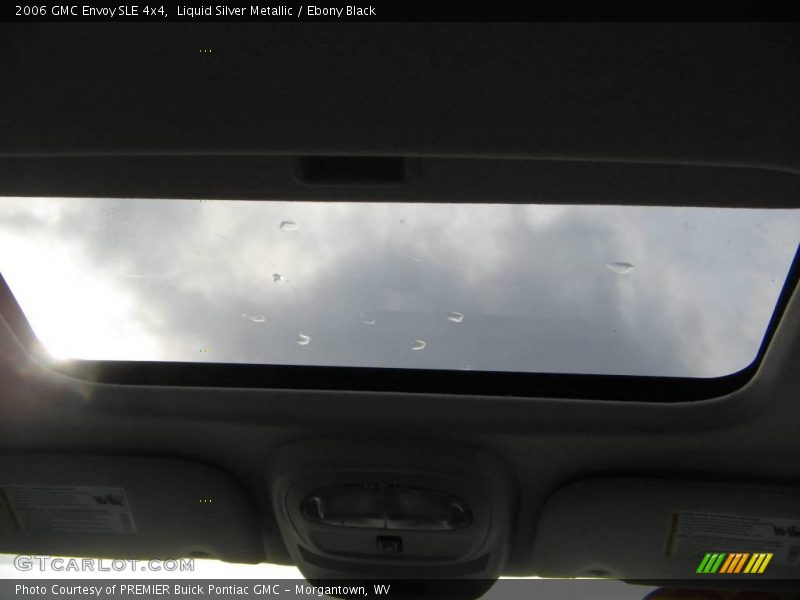 Liquid Silver Metallic / Ebony Black 2006 GMC Envoy SLE 4x4