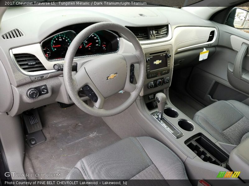 Tungsten Metallic / Dark Titanium/Light Titanium 2017 Chevrolet Traverse LS