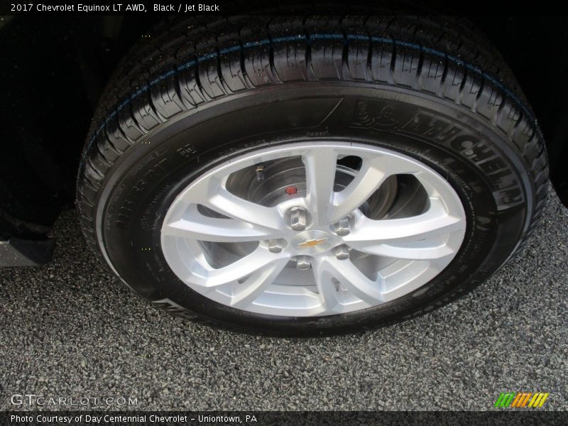 Black / Jet Black 2017 Chevrolet Equinox LT AWD