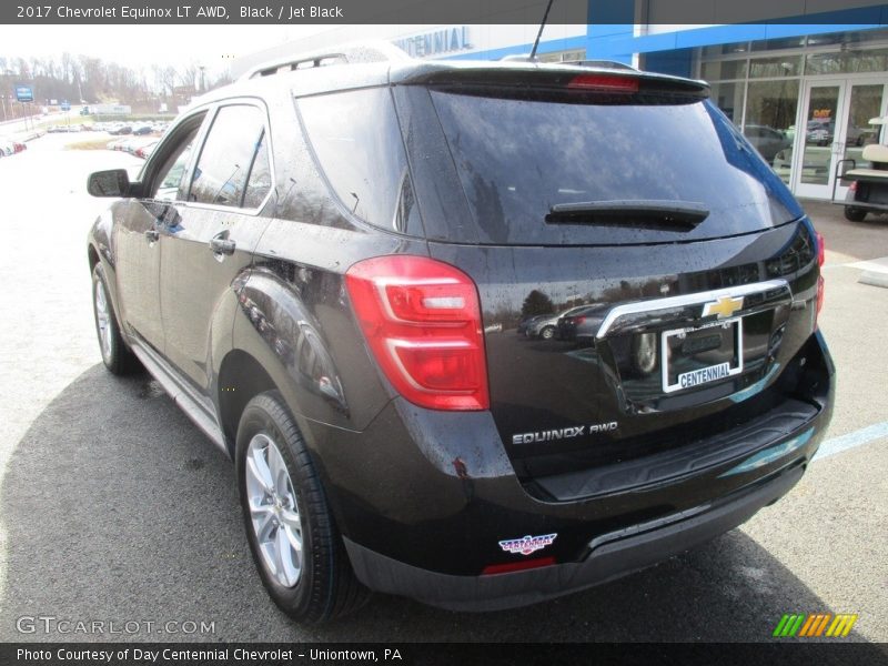 Black / Jet Black 2017 Chevrolet Equinox LT AWD