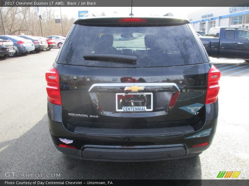 Black / Jet Black 2017 Chevrolet Equinox LT AWD