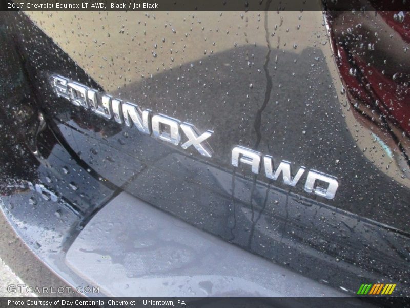 Black / Jet Black 2017 Chevrolet Equinox LT AWD