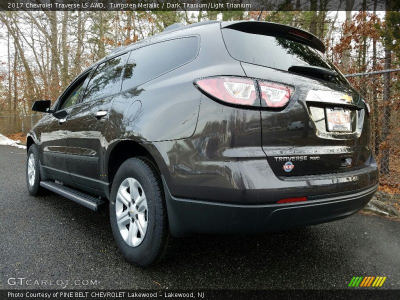 Tungsten Metallic / Dark Titanium/Light Titanium 2017 Chevrolet Traverse LS AWD