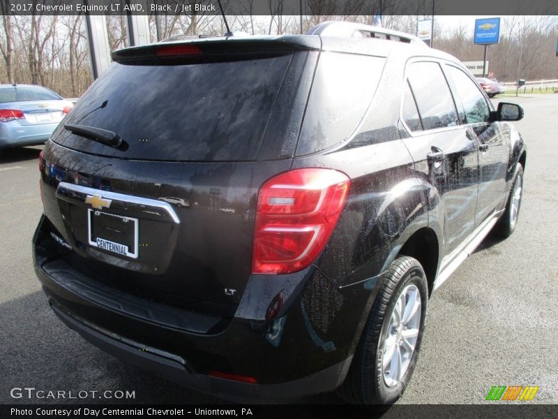 Black / Jet Black 2017 Chevrolet Equinox LT AWD