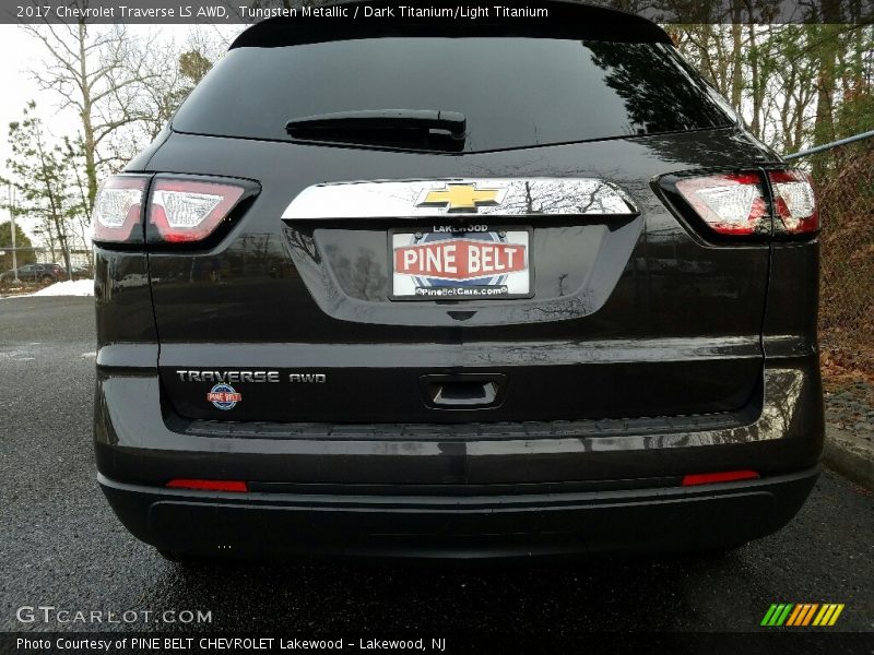Tungsten Metallic / Dark Titanium/Light Titanium 2017 Chevrolet Traverse LS AWD