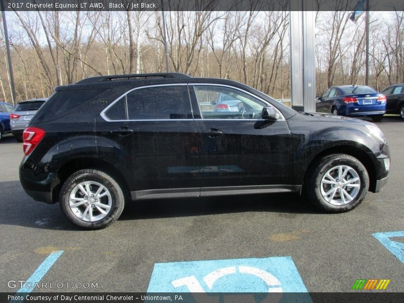 Black / Jet Black 2017 Chevrolet Equinox LT AWD