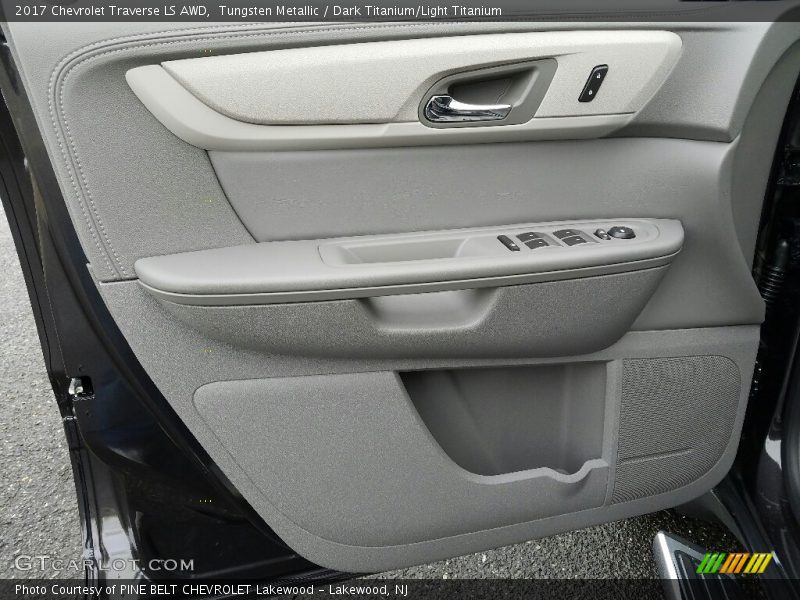 Tungsten Metallic / Dark Titanium/Light Titanium 2017 Chevrolet Traverse LS AWD