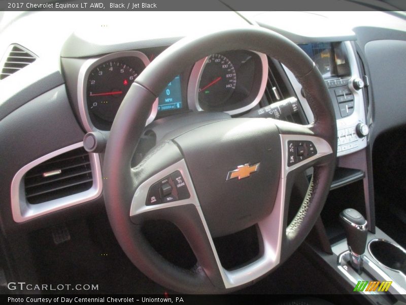 Black / Jet Black 2017 Chevrolet Equinox LT AWD