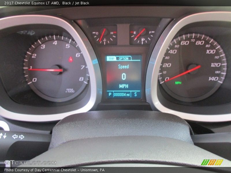 Black / Jet Black 2017 Chevrolet Equinox LT AWD