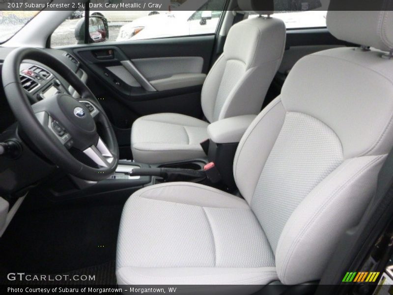 Dark Gray Metallic / Gray 2017 Subaru Forester 2.5i