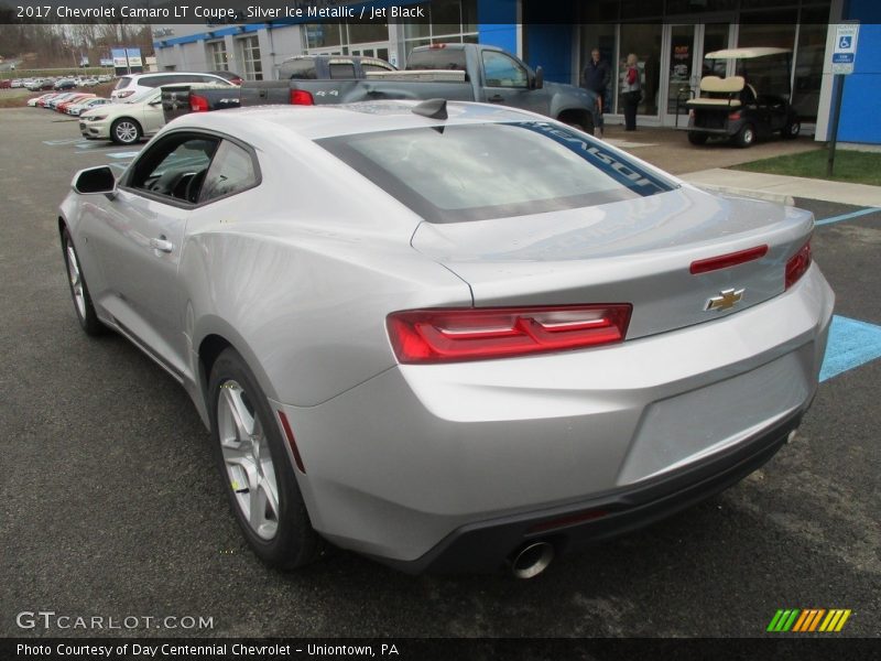 Silver Ice Metallic / Jet Black 2017 Chevrolet Camaro LT Coupe