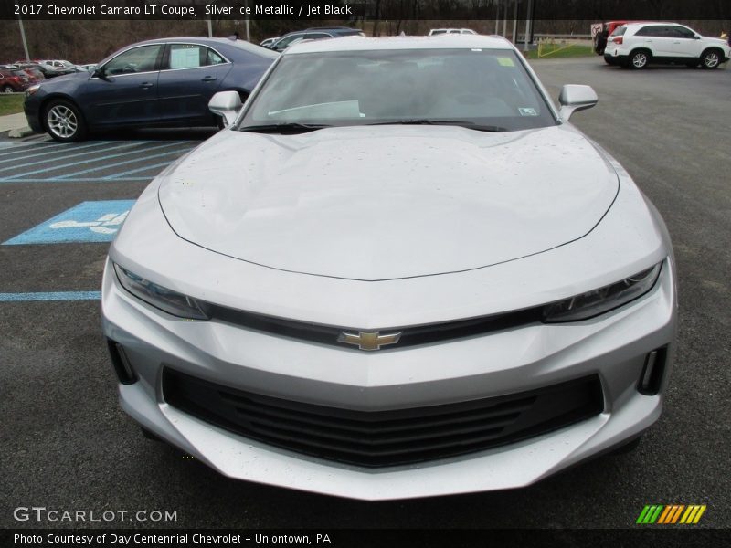 Silver Ice Metallic / Jet Black 2017 Chevrolet Camaro LT Coupe