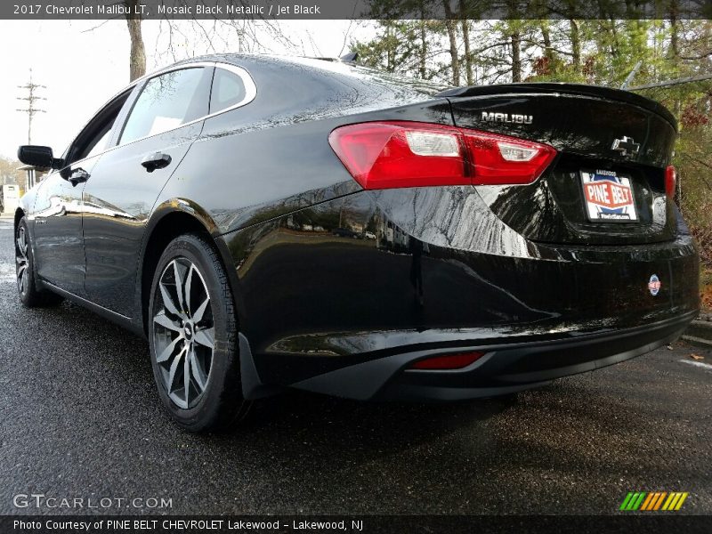 Mosaic Black Metallic / Jet Black 2017 Chevrolet Malibu LT