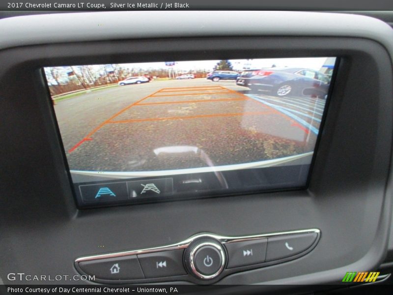 Silver Ice Metallic / Jet Black 2017 Chevrolet Camaro LT Coupe