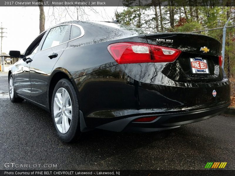 Mosaic Black Metallic / Jet Black 2017 Chevrolet Malibu LT