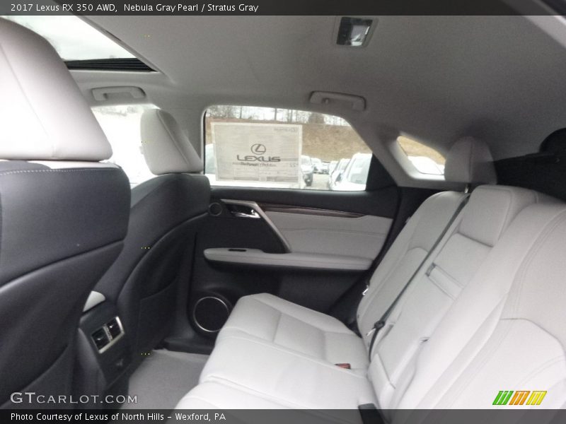 Nebula Gray Pearl / Stratus Gray 2017 Lexus RX 350 AWD