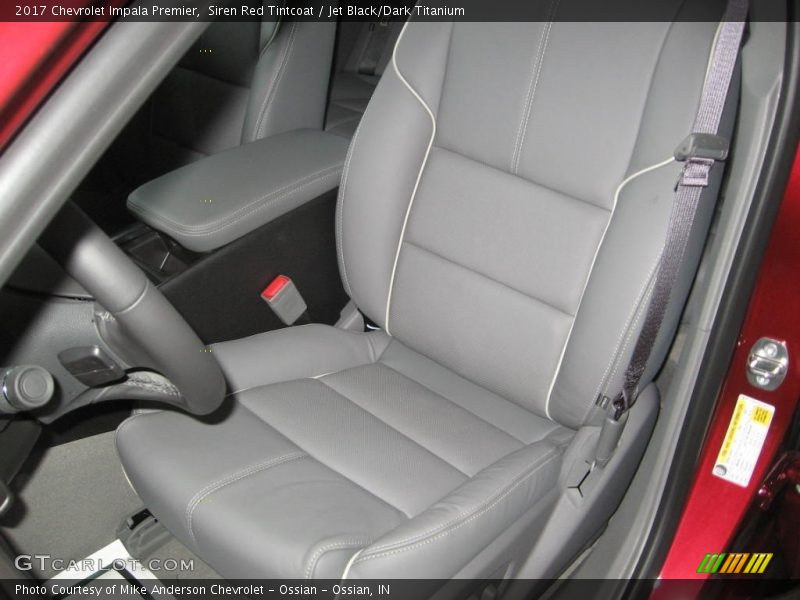 Siren Red Tintcoat / Jet Black/Dark Titanium 2017 Chevrolet Impala Premier