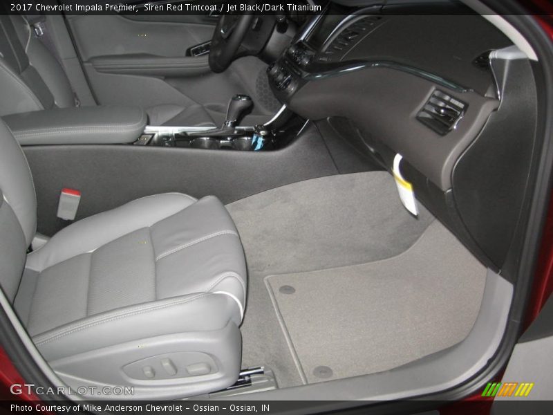 Siren Red Tintcoat / Jet Black/Dark Titanium 2017 Chevrolet Impala Premier
