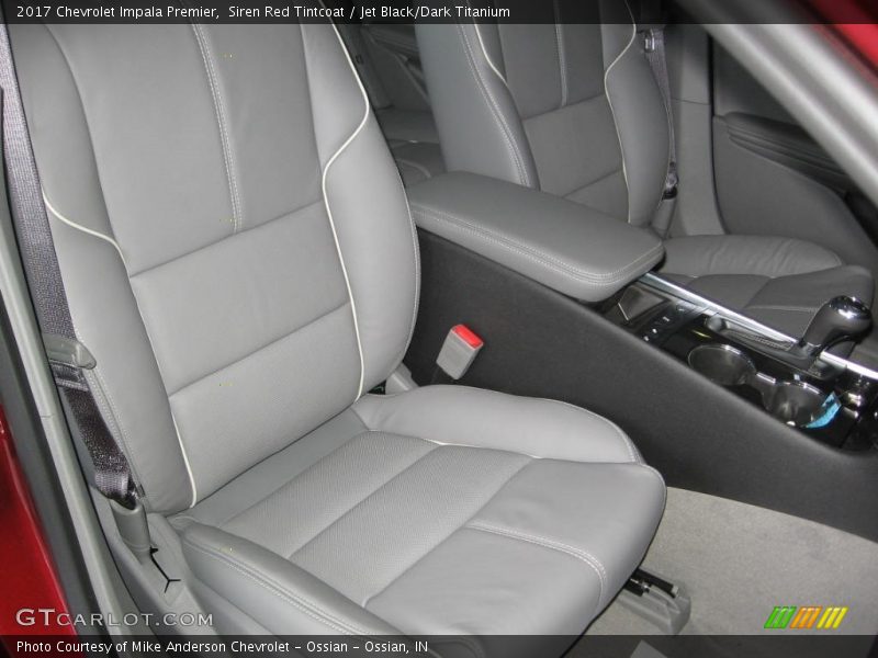 Siren Red Tintcoat / Jet Black/Dark Titanium 2017 Chevrolet Impala Premier