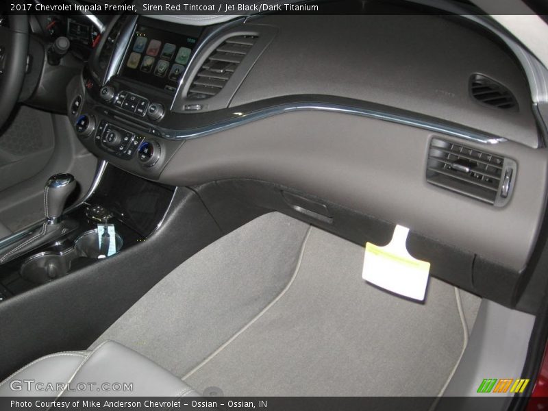 Siren Red Tintcoat / Jet Black/Dark Titanium 2017 Chevrolet Impala Premier