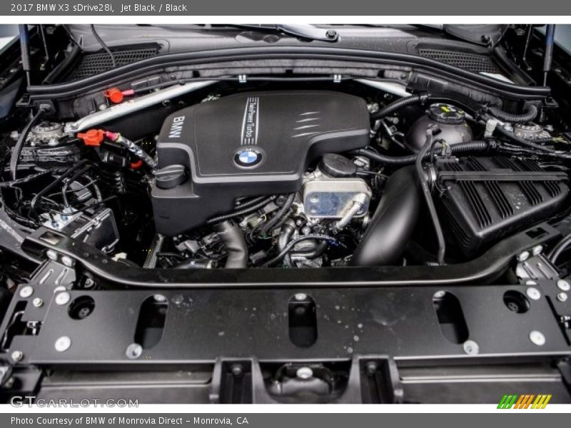 Jet Black / Black 2017 BMW X3 sDrive28i
