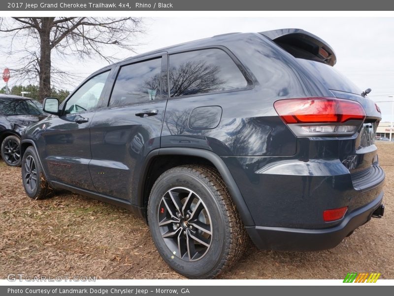 Rhino / Black 2017 Jeep Grand Cherokee Trailhawk 4x4