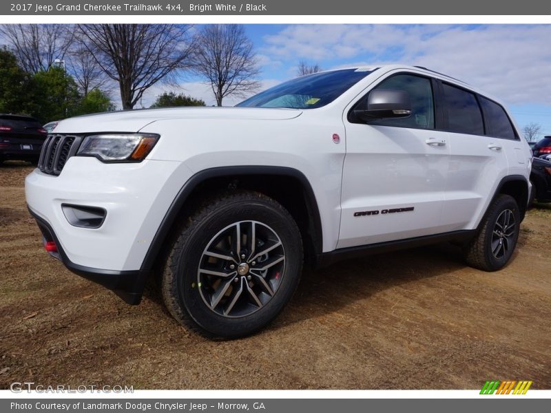 Bright White / Black 2017 Jeep Grand Cherokee Trailhawk 4x4