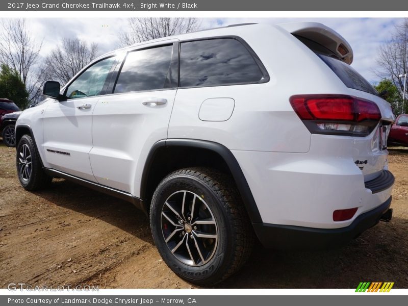 Bright White / Black 2017 Jeep Grand Cherokee Trailhawk 4x4