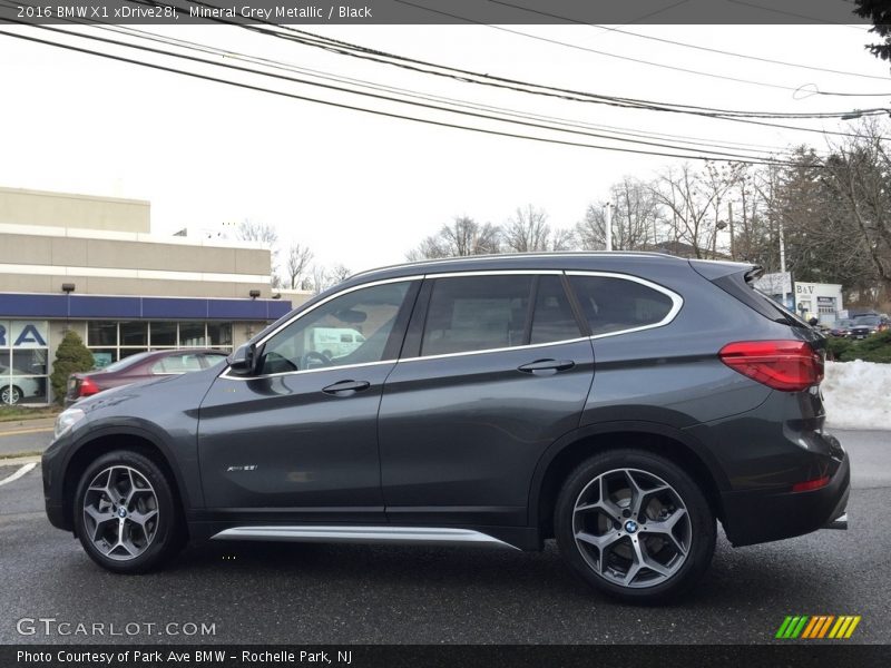 Mineral Grey Metallic / Black 2016 BMW X1 xDrive28i