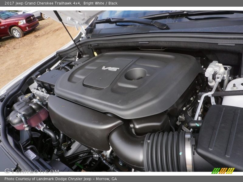 Bright White / Black 2017 Jeep Grand Cherokee Trailhawk 4x4